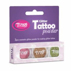   TyToo - Csillámpor szett - Rózsaszín, arany, pezsgő 3x2,5 ml