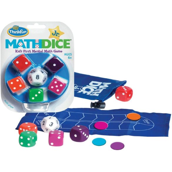 Thinkfun: Math Dice junior társasjáték