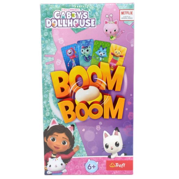 Gabi babaháza: Boom Boom Gabies társasjáték - Trefl