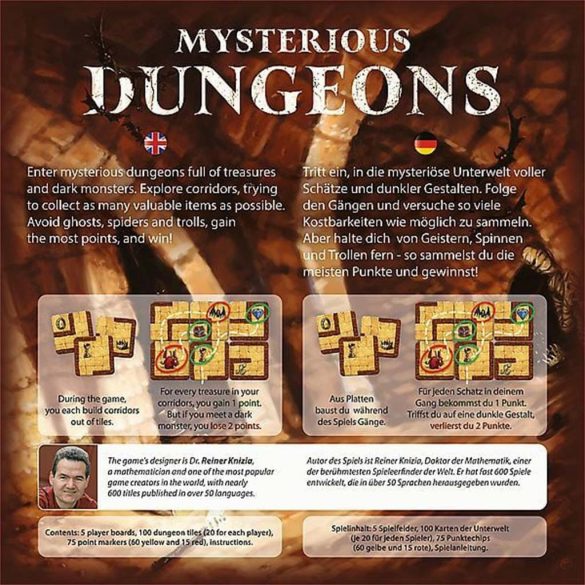 Mystery Dungeons - Rejtélyes várbörtön társasjáték