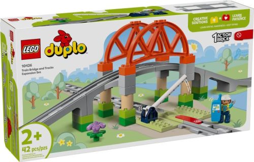 LEGO Duplo 10426 - Vasúti híd és sínek kiegészítő szett