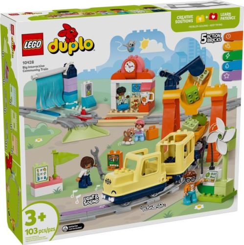 LEGO Duplo 10428  - Nagy interaktív vonat
