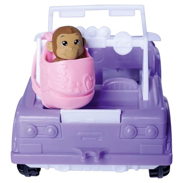 Évi Love: Évi baba szafari játékszett állatokkal és autóval - Simba Toys