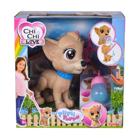 ChiChi Love Pii Pii Puppy pisilő kutya kiegészítőkkel