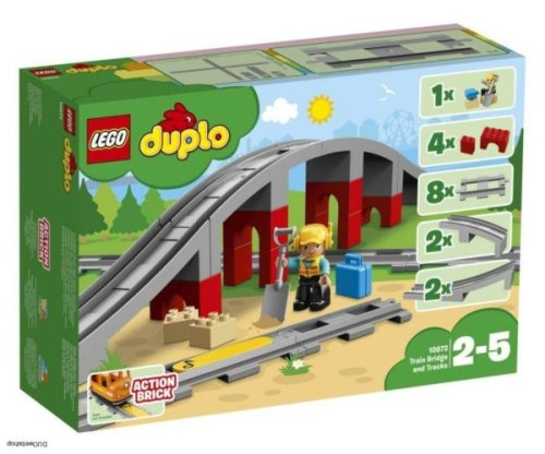 LEGO Duplo 10872 - Vasúti híd és sínek