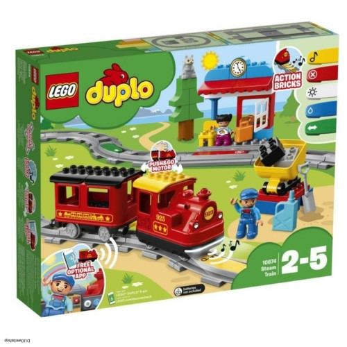 LEGO Duplo 10874 - Gőzmozdony