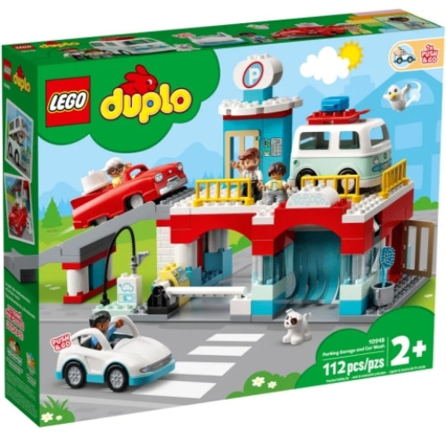 LEGO Duplo 10948 - Parkolóház és autómosó