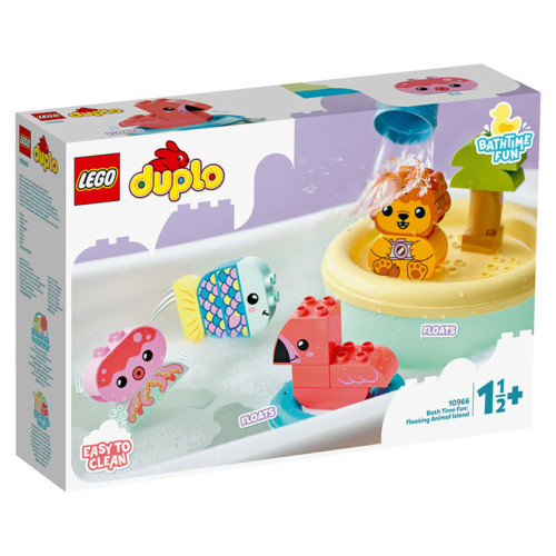 LEGO DUPLO 10966 - Vidám fürdetéshez: úszó állatos sziget