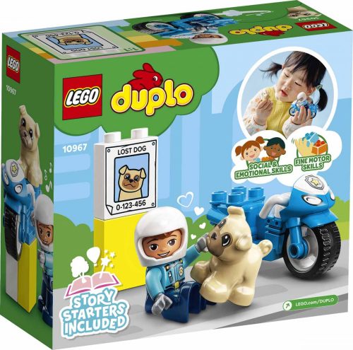 LEGO Duplo 10967 - Rendőrségi motorkerékpár