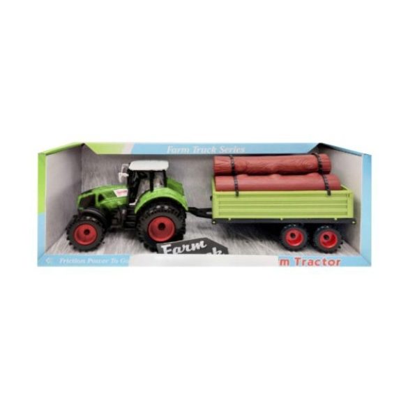 Farm traktor rönkszállító