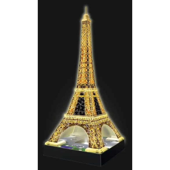 Ravensburger Világító 3D puzzle Night Edition Eiffel-torony 216 darab