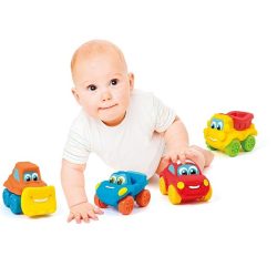 Clementoni Baby puha kisautók – többféle