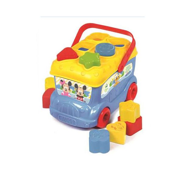 Disney Baby Mickey és Minnie egér busz formaválogató - Clementoni 