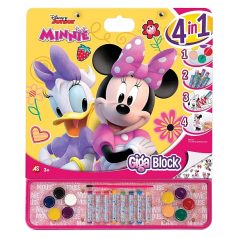 Minnie egér giga színező 4 az 1-ben kreatív szett