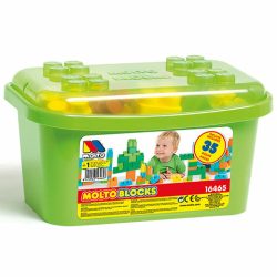 Molto: Blocks építőkocka szett dobozban 35db-os