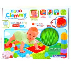   Clemmy puha játszószőnyeg és építőkocka szett- Clementoni
