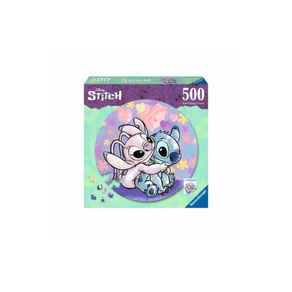 Ravensburger 17581 Stitch - 500 db-os kör puzzle