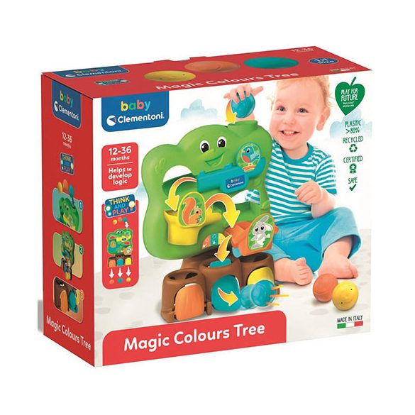 Baby Magic Colours Tree foglalkozató bébi játék- Clementoni 