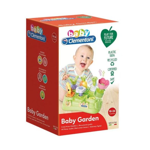 Clementoni Baby - Play for future - Formaválogató kiskert