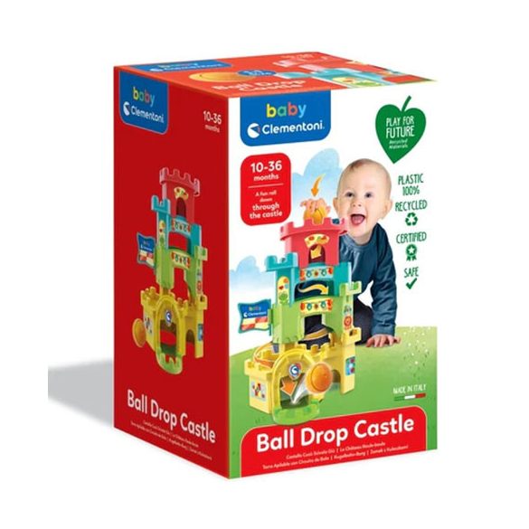Clementoni Baby - Play for future - Kastély golyópálya játékszett
