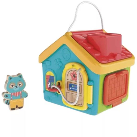 Baby: Montessori kulcsos házikó készségfejlesztő játékszett