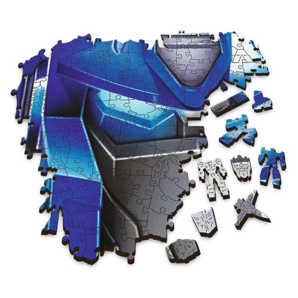 Wood Craft: Transformers Optimus Prime 500+5db-os prémium fa puzzle