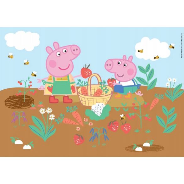 Peppa Malac 30 db-os Supercolor puzzle Clementoni 