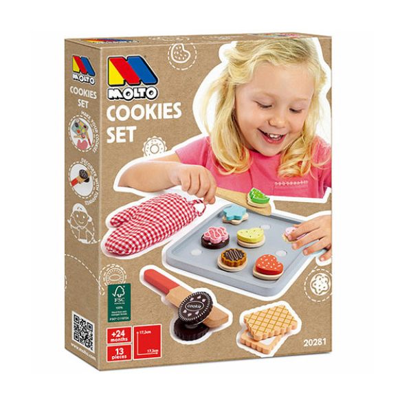 Molto: Nature fa sütemény készítő szett