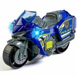 Rendőrmotor fénnyel és hanggal 15cm - Dickie Toys