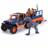 Dickie dinoszaurusz parkőr járművel és figurákkal