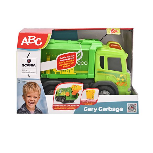 Simba Toys ABC Gary Garbage szemetesautó