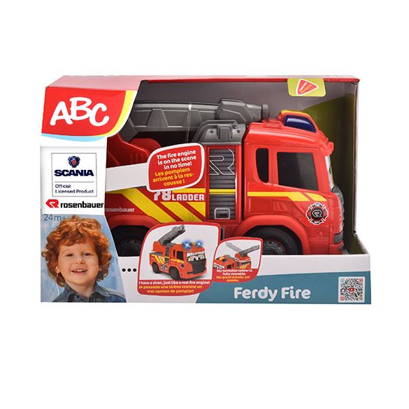 Simba Toys ABC: Fredy Fire tűzoltóautó