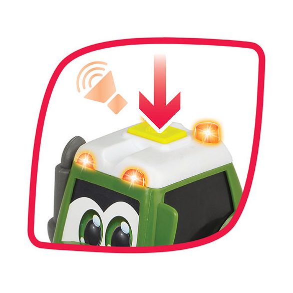 Dickie Toys ABC állatszállító traktor 31cm