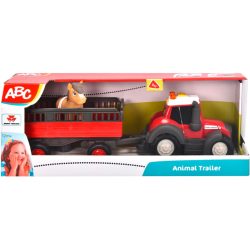 ABC Massey állatszállító traktor lóval - Simba Toys