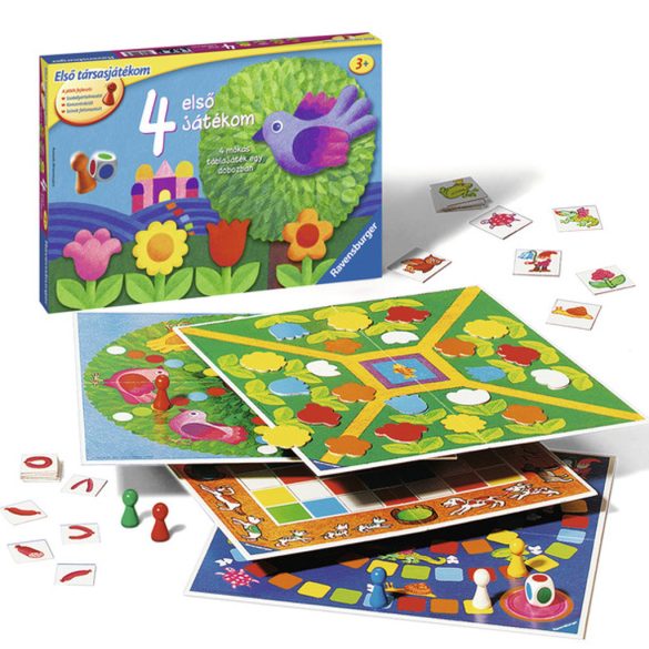 4 első játékom társasjáték gyűjtemény - Ravensburger