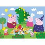 Clementoni Peppa malac Supercolor 2 az 1-ben puzzle 2x20db-os - Clementoni
