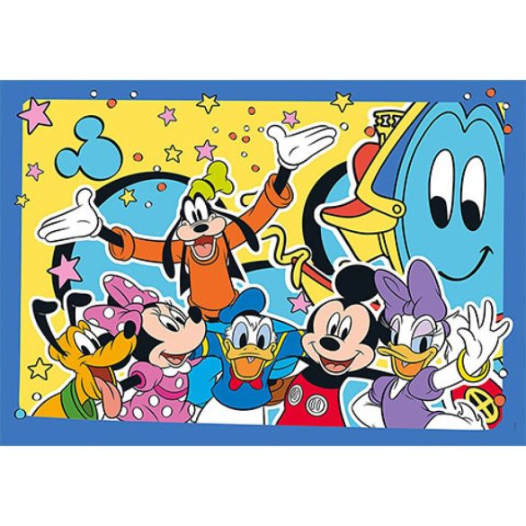 Mickey egér és barátai Supercolor puzzle 2 x 20 db-os Clementoni