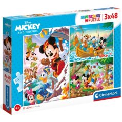 Mickey egér 3x48db-os puzzle - Clementoni