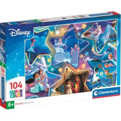   Disney Varázslatos pillantok 104 db-os Supercolor Puzzle - Clementoni 