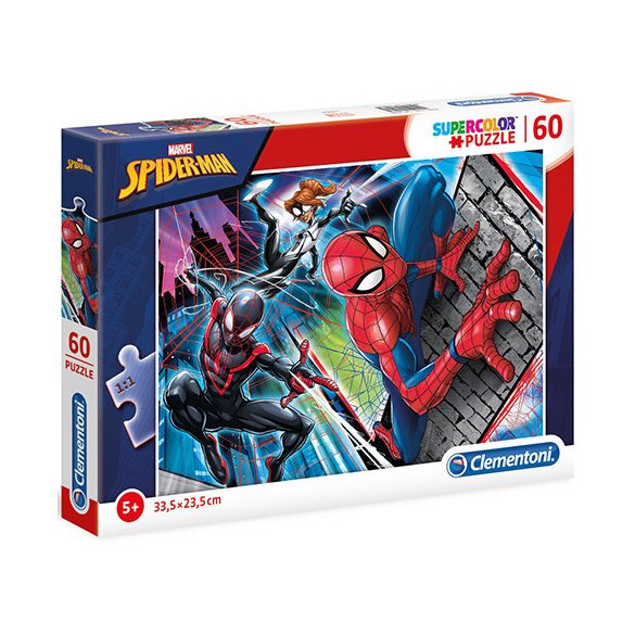 Marvel Pókember Supercolor puzzle 60 db-os Clementoni 