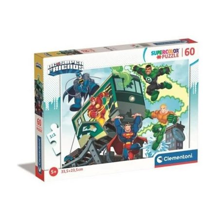 DC Super Friends 60 db-os puzzle Clementoni 