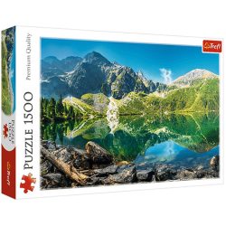   Morskie Oko-tó, Tátra, Lengyelország 1500 db-os puzzle – Trefl