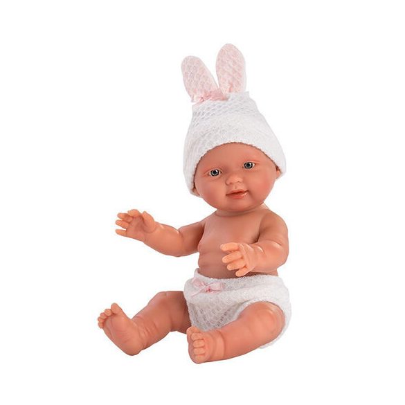Llorens: Bebita 26cm-es kislány baba hintával
