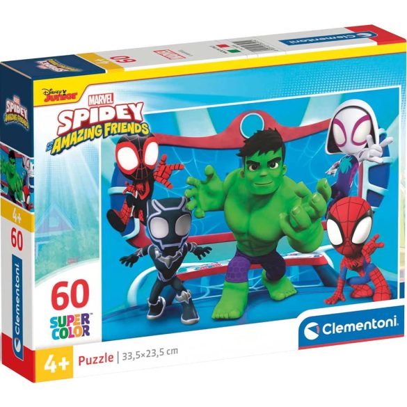 Marvel Spidey 60 db-os Supercolor puzzle - Clementoni 