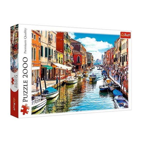 Murano-sziget Velence 2000 db-os puzzle – Trefl