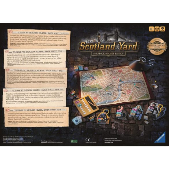 Scotland Yard társasjáték - Sherlock Holmes kiadás - Ravensburger