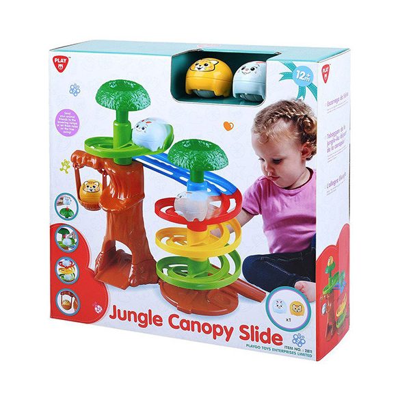 Playgo Dzsungel állatos golyópálya 