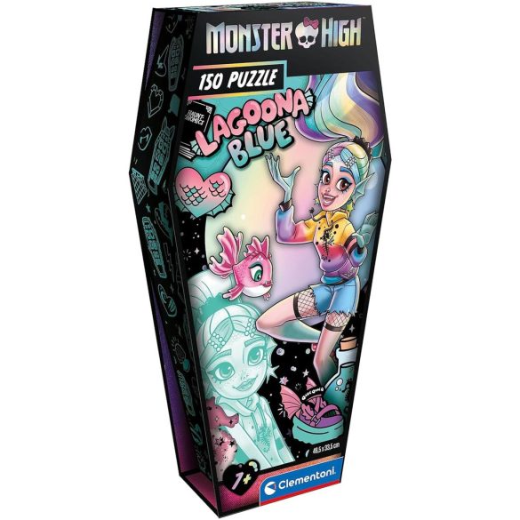 Monster High Lagoona Blue 150 db-os puzzle Clementoni 