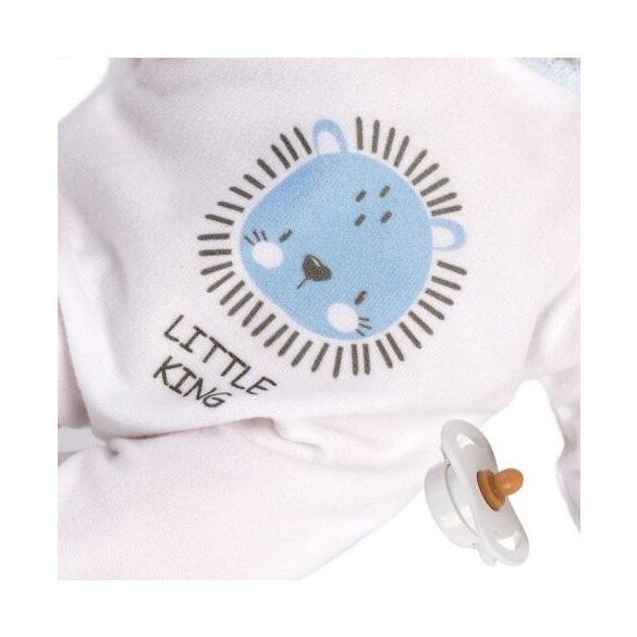 Llorens: Cuquito 30cm-es síró baba oroszlános ruhában