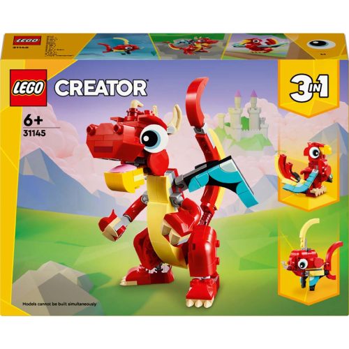 LEGO Creator 31145 - Vörös sárkány